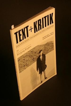 Bild des Verkäufers für Text + Kritik 34 : Wolfgang Koeppen. zum Verkauf von Steven Wolfe Books