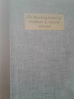 Imagen del vendedor de AN ENGLISHMANS ARIZONA: THE RANCHING LETTERS OF HERBERT R. HISLOP 1876-1878 a la venta por hcmBOOKS