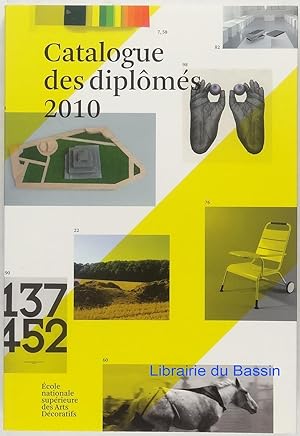 Image du vendeur pour Catalogue des diplms 2010 mis en vente par Librairie du Bassin