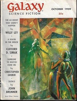 Image du vendeur pour GALAXY Science Fiction: October, Oct. 1959 mis en vente par Books from the Crypt