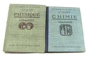 Image du vendeur pour (Lot de deux livres )Physique - chimie classe de seconde programme du 30 avril 1931 mis en vente par crealivres