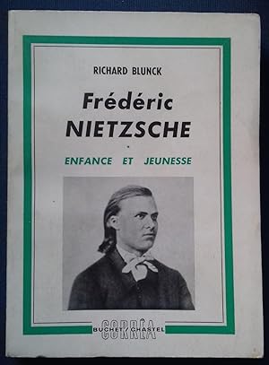 Imagen del vendedor de Frdric Nietzsche - Enfance et jeunesse. a la venta por Librairie Pique-Puces