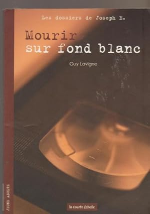 Seller image for Mourir sur fond blanc jeune adulte 02 for sale by Livres Norrois