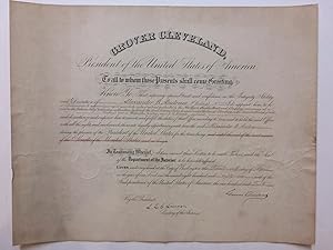 Imagen del vendedor de Document Signed; Historic Railroad Appointment a la venta por Argosy Book Store, ABAA, ILAB