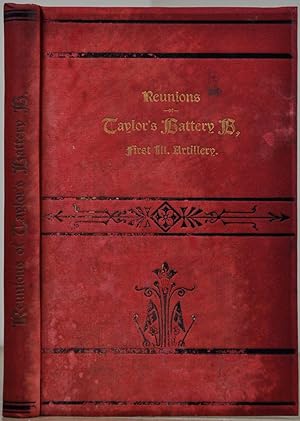 Imagen del vendedor de REUNIONS OF TAYLOR'S BATTERY, 18th Anniversary of the Battle of Fort Donelson, February 14, 1880. 25th Anniversary of the Battle of Belmont, November 6, 1886. a la venta por Kurt Gippert Bookseller (ABAA)