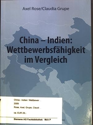 Bild des Verkufers fr China - Indien: Wettbewerbsfhigkeit im Vergleich. zum Verkauf von books4less (Versandantiquariat Petra Gros GmbH & Co. KG)