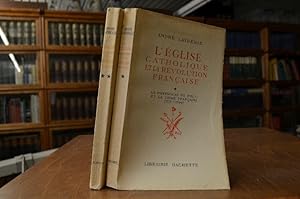 L`eglise catholique et la revolution francaise. 2. Bde (komplett). Bd.1: Le pontificat de Pie VI ...