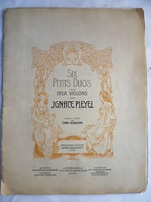 Image du vendeur pour Six Petits Duos par deux Violons. Revus et doigts par Carl Nowotny. mis en vente par Ostritzer Antiquariat