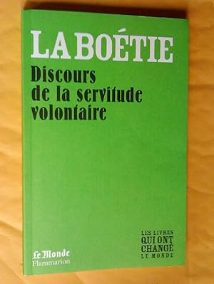 Discours de la servitude volontaire