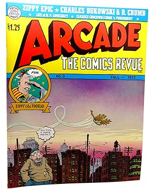 Seller image for ARCADE, THE COMICS REVUE N°3, FALL1975 for sale by Rare Book Cellar