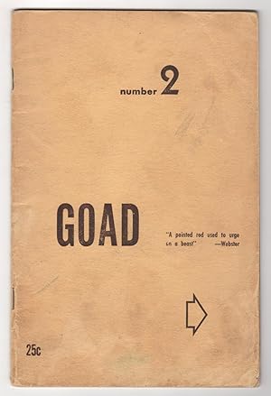 Image du vendeur pour Goad 2 (Volume 1, Number 2; Winter 1951 - 1952) mis en vente par Philip Smith, Bookseller