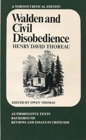 Seller image for Walden and Civil Disobedience: A Norton Critical Edition for sale by Kenneth A. Himber