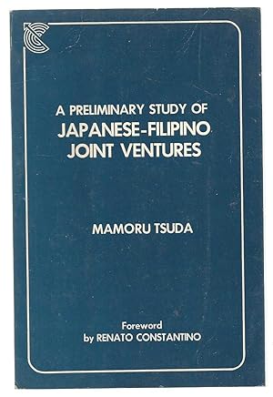 A Preliminary Study of Japanese-Filipino Joint Ventures