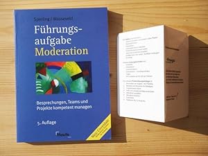 Immagine del venditore per Fhrungsaufgabe Moderation : Besprechungen, Teams und Projekte kompetent managen venduto da Versandantiquariat Manuel Weiner