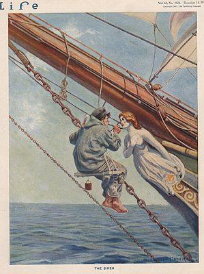 Seller image for ORIG VINTAGE MAGAZINE COVER/ LIFE - DECEMBER 11 1913 for sale by Monroe Street Books