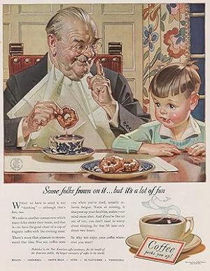 ORIG VINTAGE MAGAZINE AD/ 1940 COFFEE AD