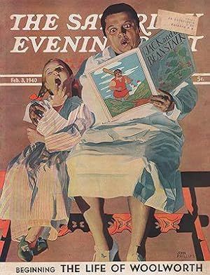 Image du vendeur pour ORIG VINTAGE MAGAZINE COVER/ SATURDAY EVENING POST - FEBRUARY 3 1940 mis en vente par Monroe Street Books