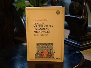 Lengua y literatura españolas medievales. Textos y glosario