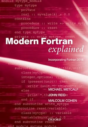 Seller image for Modern Fortran Explained : Incorporating Fortran 2018 for sale by GreatBookPrices