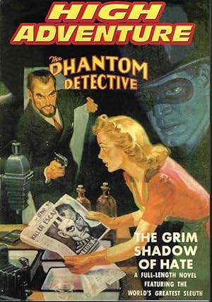 Bild des Verkäufers für HIGH ADVENTURE No. 74 (The Phantom Detective; June 1941) zum Verkauf von Books from the Crypt