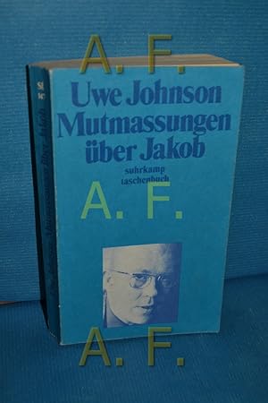 Imagen del vendedor de Mutmassungen ber Jakob : Roman Uwe Johnson / Suhrkamp Taschenbuch , 147 a la venta por Antiquarische Fundgrube e.U.