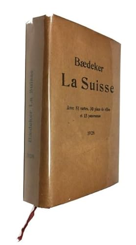 Seller image for La Suisse et Les Parties Limitrophes de la Savoie et de L'Italie: Manuel Du Voyageur. [30th ed.] for sale by McBlain Books, ABAA