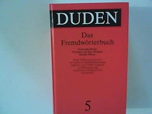 Bild des Verkufers fr Duden: Das Fremdwrterbuch, Band 5 von Dudenredaktion zum Verkauf von ANTIQUARIAT FRDEBUCH Inh.Michael Simon