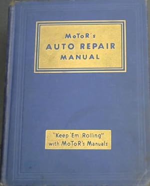 Bild des Verkufers fr MoToR's Auto Repair Manual zum Verkauf von Chapter 1