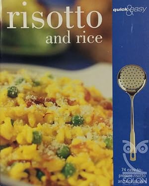 Imagen del vendedor de Risotto And Rice (Quick And Easy) a la venta por LIBRERA SOLN