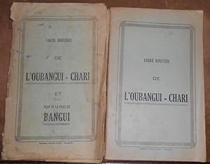 Carte Routière de l Oubangui-Chari et Plan de la Ville de Bangui   Guide Routier de l Oubangui-Chari
