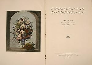 Imagen del vendedor de Bindekunst und Blumenschmuck. a la venta por Harteveld Rare Books Ltd.