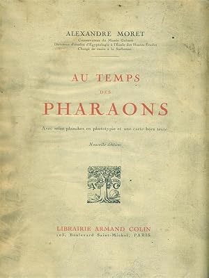 Bild des Verkufers fr Au temps des pharaons zum Verkauf von Librodifaccia