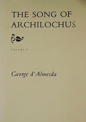 Image du vendeur pour The song archilochus. Volume 4. Books XVI-XVIII. mis en vente par Librera y Editorial Renacimiento, S.A.