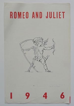 T.R.T. presents 'Romeo and Juliet' by William Shakespeare. King's Theatre, Hammersmith (1946).