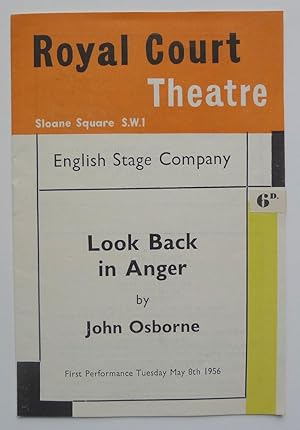 The English Stage Company Ltd 'Look Back in Anger' by John Osborne. Directed by Tony Richardson. ...