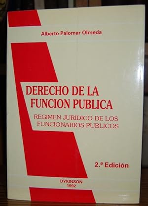 Imagen del vendedor de DERECHO DE LA FUNCION PUBLICA. Rgimen jurdico de los funcionarios pblicos a la venta por Fbula Libros (Librera Jimnez-Bravo)