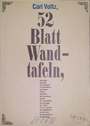 Seller image for Zweiundfnfzig Blatt Wandtafeln for sale by Die Buchgeister
