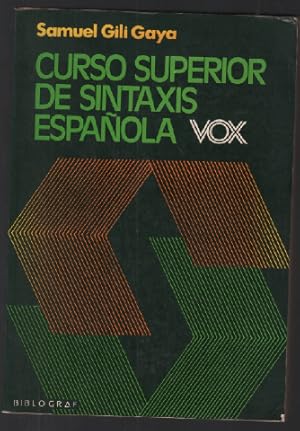 Seller image for Curso Superior De Sinaxtis Espanola for sale by librairie philippe arnaiz