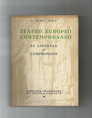 Bild des Verkufers fr Teatro europeo contemporneo. Su libertad y compromisos. zum Verkauf von Librera El Crabo