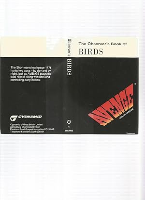 Image du vendeur pour THE OBSERVER'S BOOK OF BIRDS (with Cyanamid jacket) mis en vente par Amnesty Bookshop, Malvern