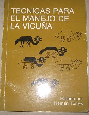 Técnicas para el manejo de la vicuña