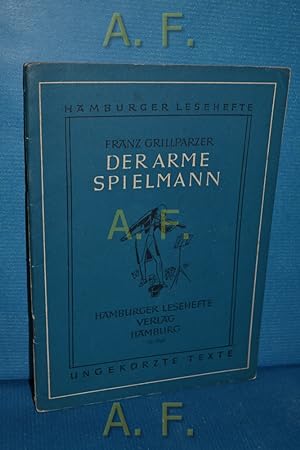 Seller image for Der arme Spielmann. Erzhlung. Hambruger Lesehefte 50. Heft. for sale by Antiquarische Fundgrube e.U.