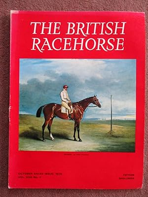 Immagine del venditore per The British Racehorse. Vol XXII No 3 October Sales Issue 1970. Magazine. venduto da Tony Hutchinson
