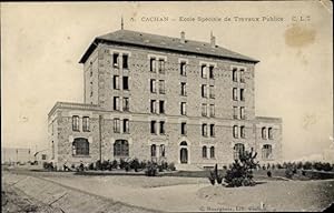 Ansichtskarte / Postkarte Cachan Val de Marne, École Spéciale de Travaux Publics