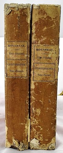 Image du vendeur pour Confessions (Oeuvres de J.J. Rousseau, citoyen de Geneve) (2 tomes) mis en vente par Sequitur Books