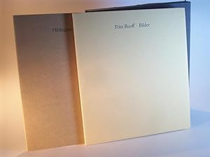 Blicke und Bilder. 2 Bände im Schuber. Fritz Ruoff Bilder Aquarelle Hildegard Ruoff Blicke Asphal...