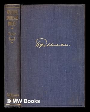 Seller image for Briefe. Walther Rathenau: erster band for sale by MW Books Ltd.