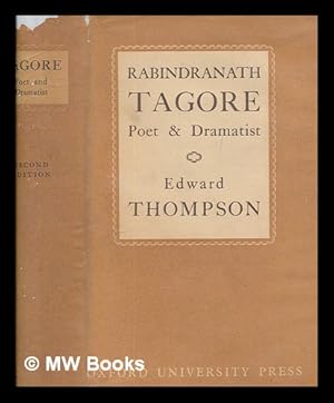 Seller image for Rabindranath Tagore : poet and dramatist for sale by MW Books Ltd.