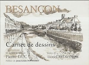 Imagen del vendedor de Besancon - Carnet de Dessins. 50 dessins et lavis de Pierre DUC. a la venta por Antiquariat Peda