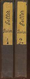 Seller image for Pastor and Prelate , Vol. 1 and 2 , Collection of British Authors , Tauchnitz Edition , Vol. 2851 , in two volumes , for sale by Antiquariat Peda